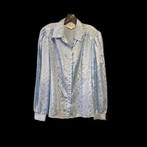 Carole Lee II of California Vintage Button Up Blouse Size 40